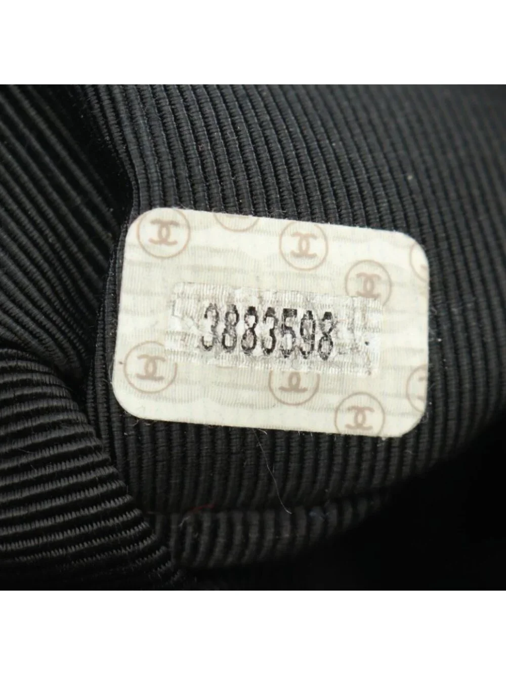 Chanel Tote CC Logo Black Lambskin Chain